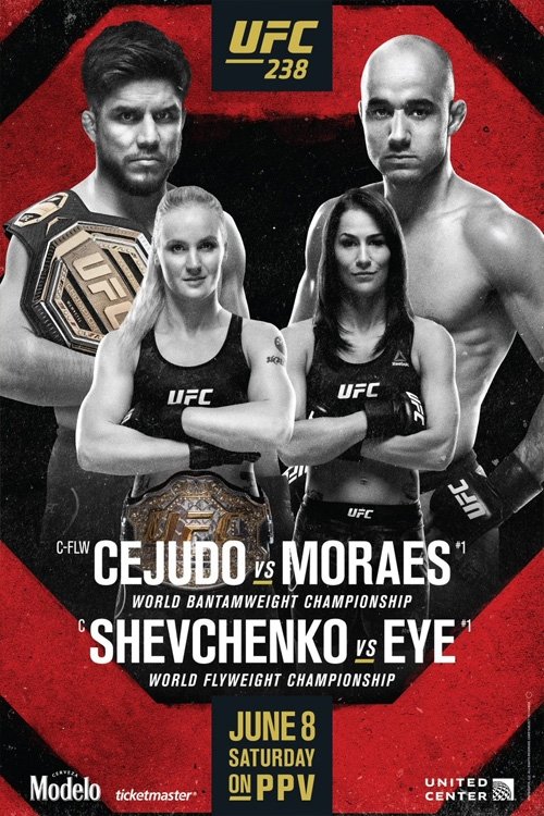 Movie poster for UFC 238: Cejudo vs. Moraes (2019)