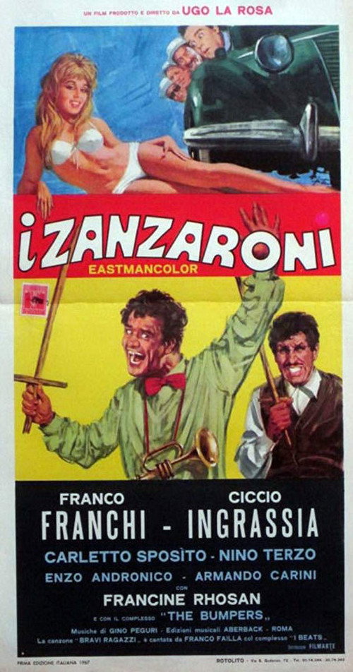 Movie poster for I Zanzaroni (1967)