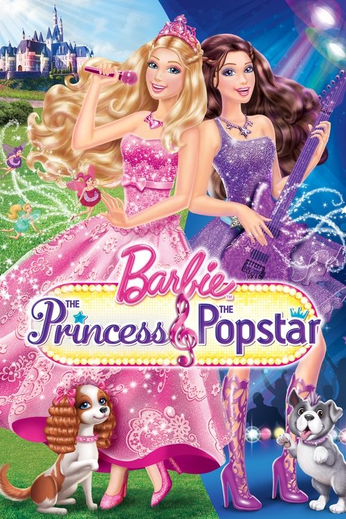 Movie poster for Barbie: The Princess & the Popstar (2012)