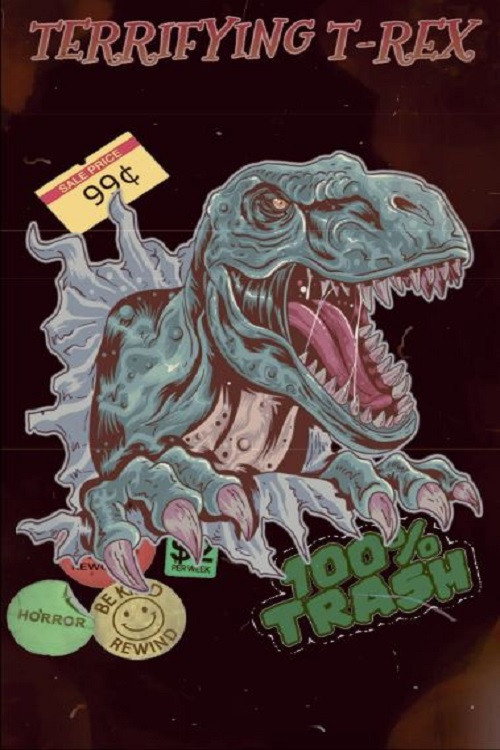 Movie poster for Terrifying T-Rex (2022)