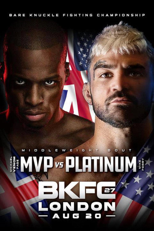 Movie poster for BKFC 27: Perry vs Page (2022)