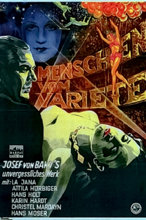 Movie poster for Menschen vom Varieté (1939)