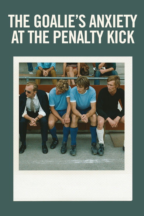 Movie poster for The Goalie's Anxiety at the Penalty Kick (1975)