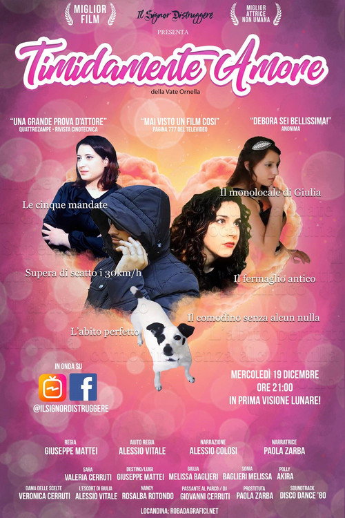 Movie poster for Timidamente Amore (2018)