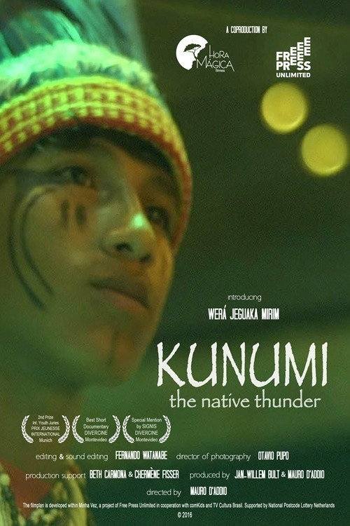Movie poster for Kunumi, The Native Thunder (2016)