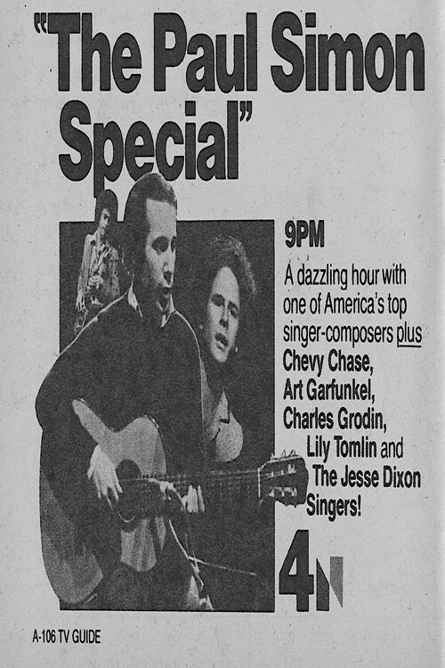 Movie poster for The Paul Simon Special (1977)