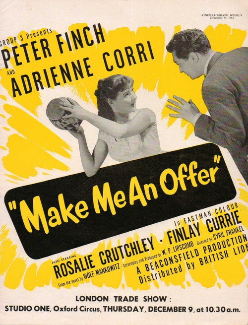 Movie poster for Make Me an Offer! (1954)