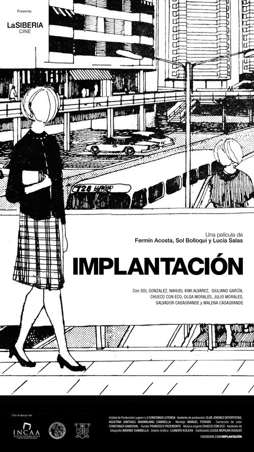 Movie poster for Implantation (2016)