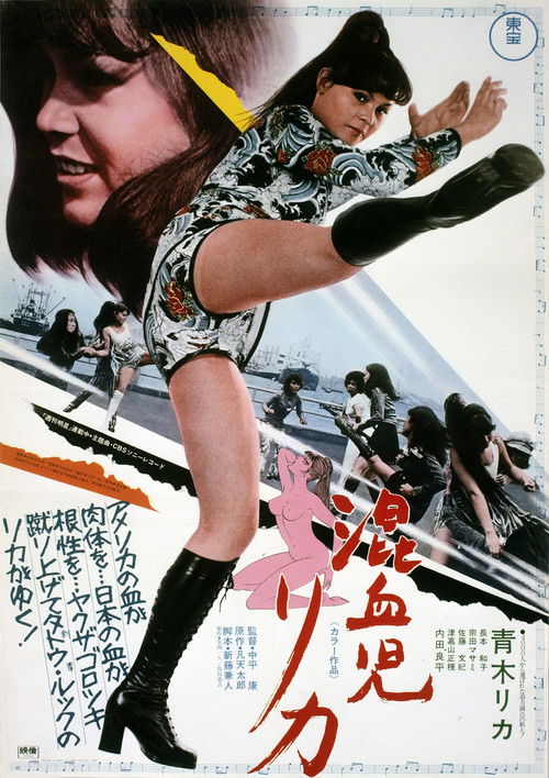 Movie poster for Rika: The Mixed-Blood Girl (1972)
