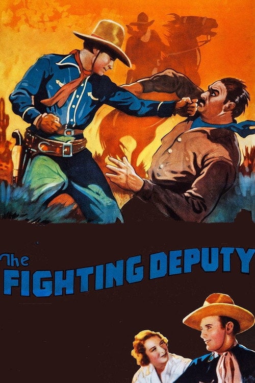 Movie poster for The Fighting Deputy (1937)