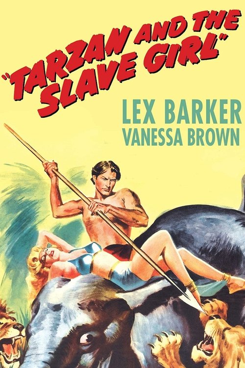 Movie poster for Tarzan and the Slave Girl (1950)