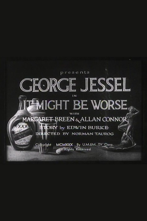 Movie poster for It Might Be Worse (1931)