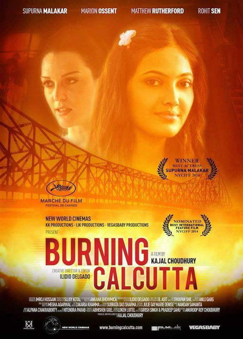 Movie poster for Burning Calcutta (2014)