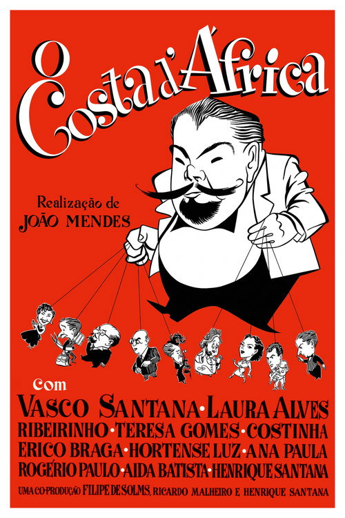 Movie poster for O Costa d'África (1954)