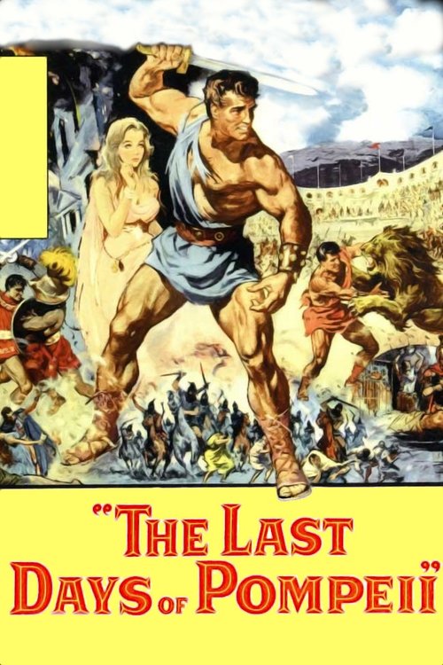Movie poster for The Last Days of Pompeii (1959)