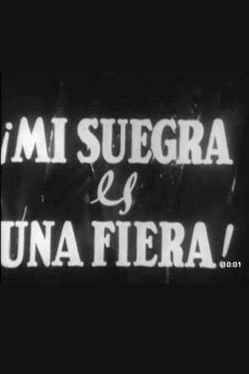Movie poster for Mi suegra es una fiera (1939)