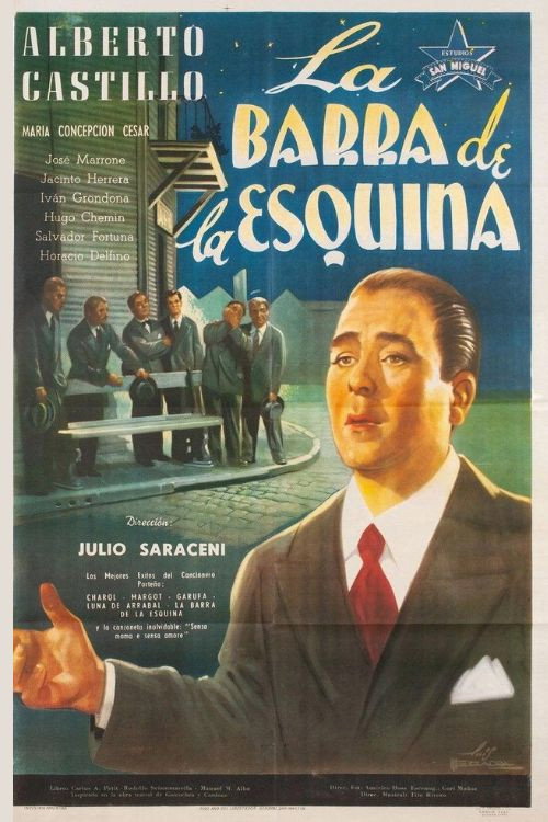 Movie poster for La barra de la esquina (1950)