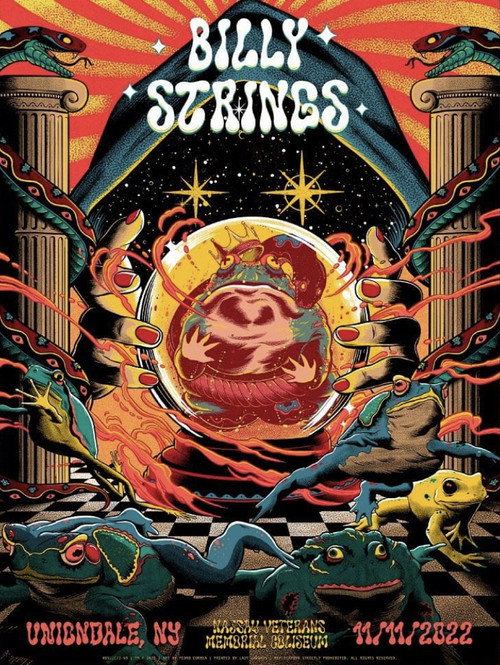 Billy Strings | 2022.11.11 — Nassau Veterans Memorial Coliseum - Uniondale, NY poster