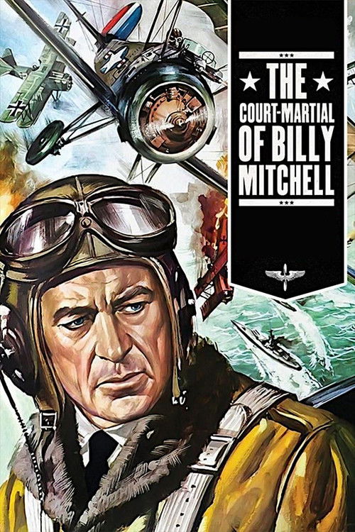 Movie poster for The Court-Martial of Billy Mitchell (1955)