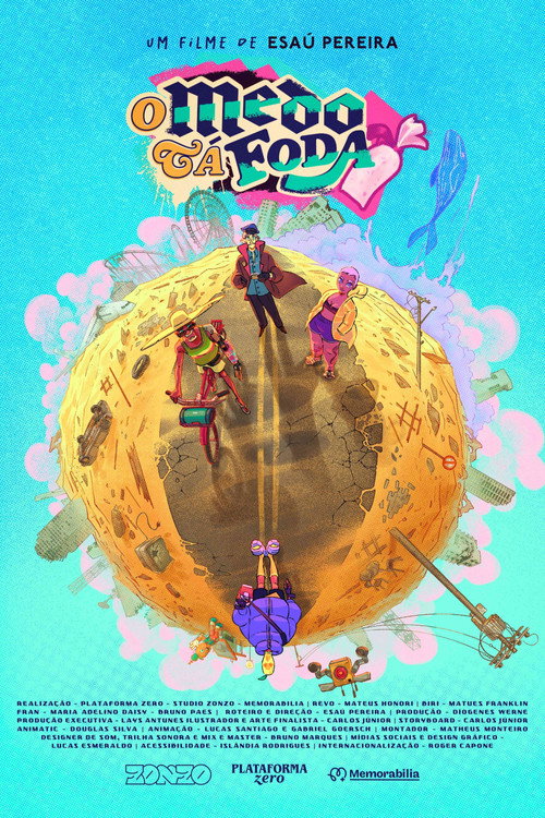 Movie poster for O Medo Tá Foda (2025)