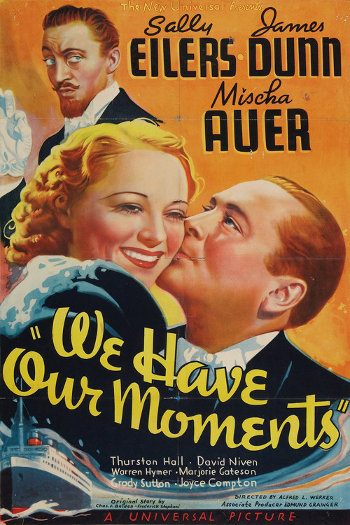 Movie poster for We Have Our Moments (1937)