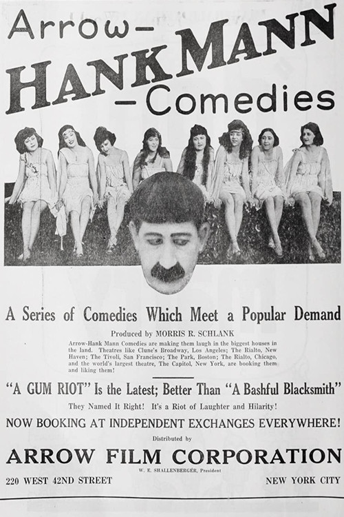 Movie poster for The Gum Riot (1920)
