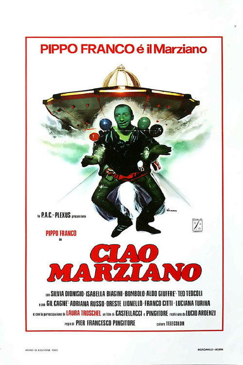 Movie poster for Ciao marziano (1980)