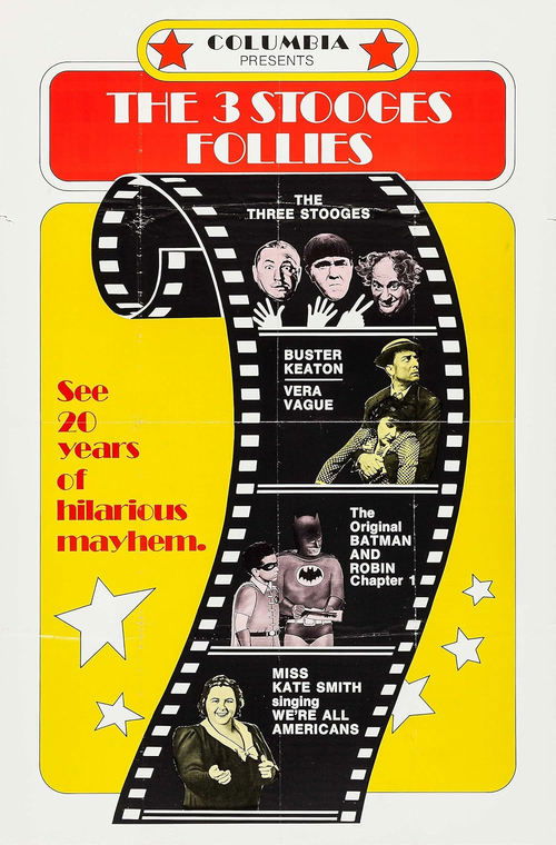 Movie poster for The Three Stooges Follies (1974)