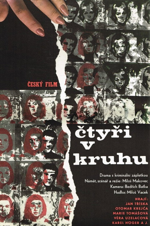 Movie poster for Čtyři v kruhu (1968)