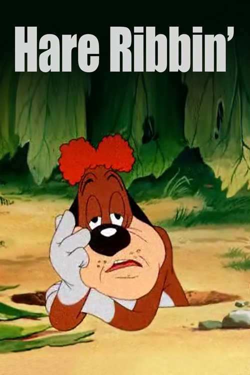 Movie poster for Hare Ribbin' (1944)