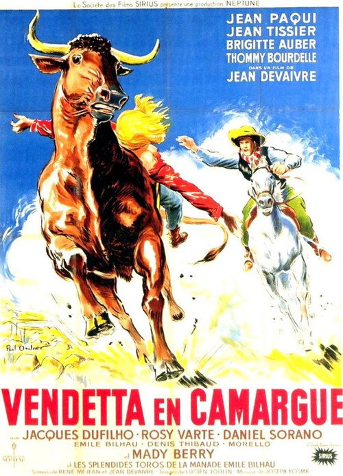 Movie poster for Vendetta in Camargue (1950)