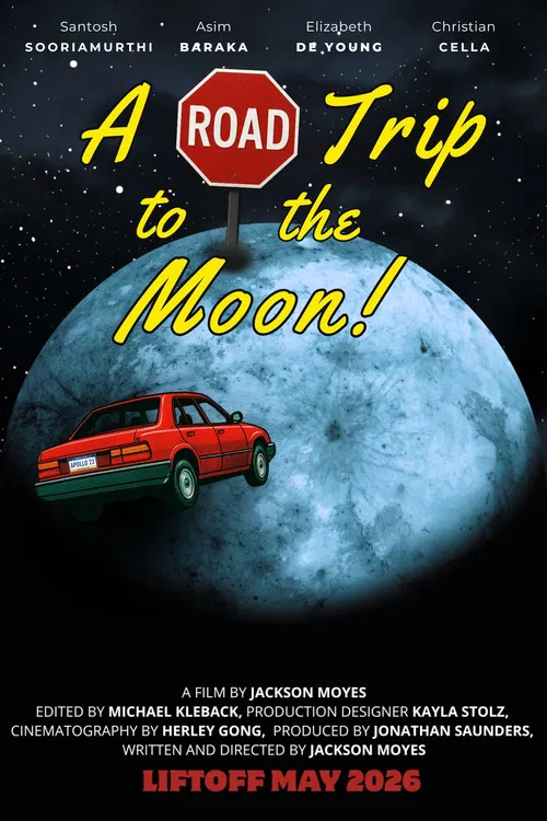 Movie poster for A Road Trip to the Moon (2026)