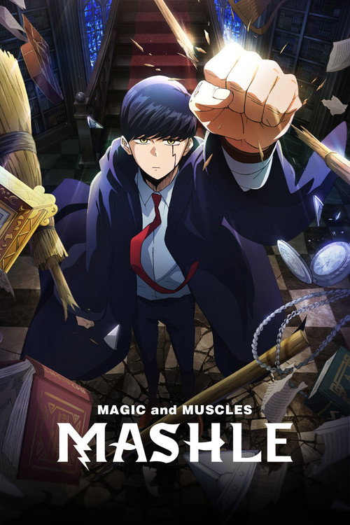 Series poster for MASHLE: MAGIC AND MUSCLES (2023)