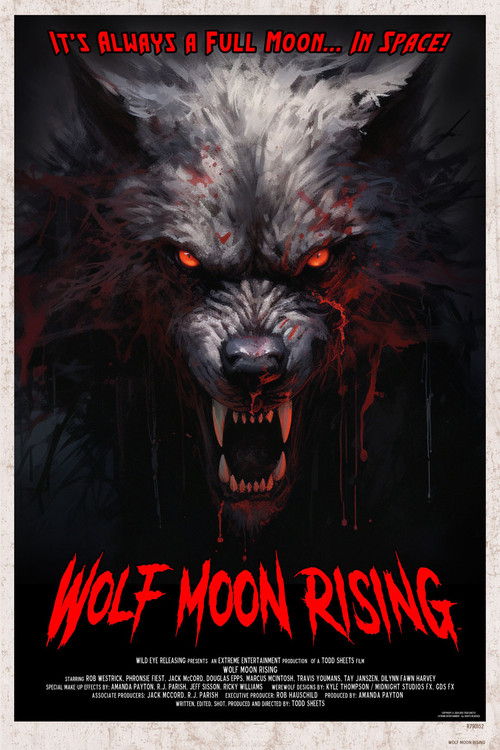 Movie poster for Wolf Moon Rising (2025)