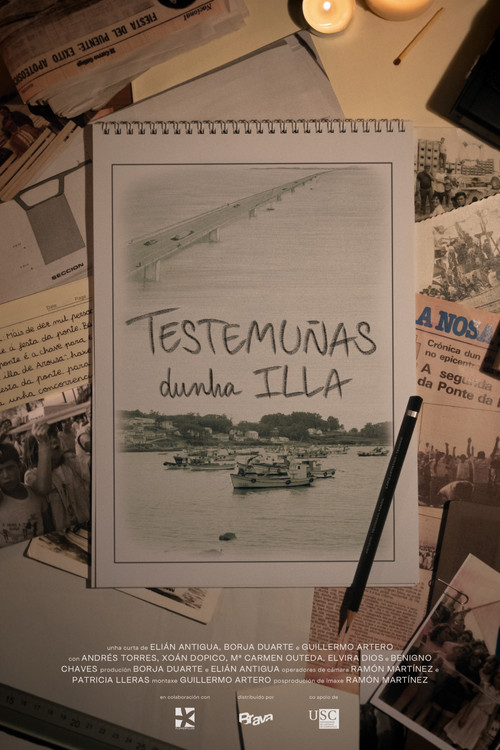 Movie poster for Testemuñas dunha illa (2025)