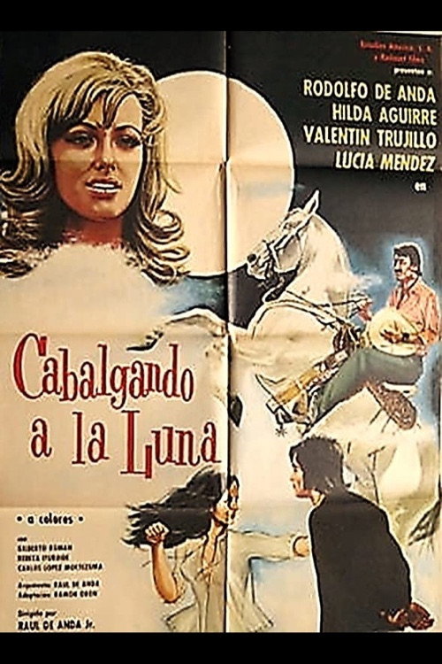 Movie poster for Cabalgando a la luna (1974)