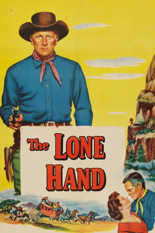 Movie poster for The Lone Hand (1953)
