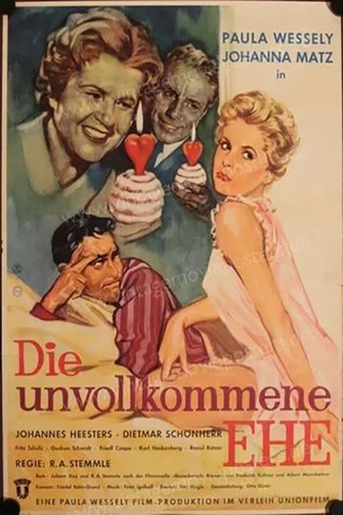 Movie poster for Die unvollkommene Ehe (1959)