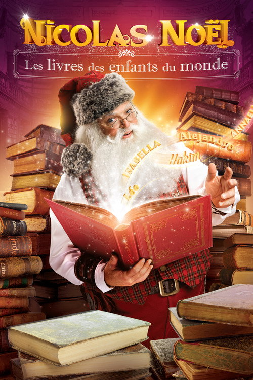 Movie poster for Nicolas Noël: Les livres des enfants du monde (2018)