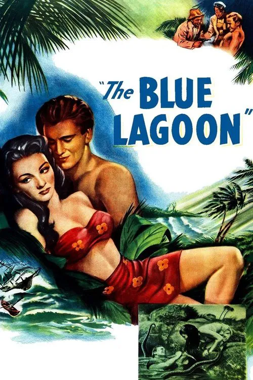 Movie poster for The Blue Lagoon (1949)