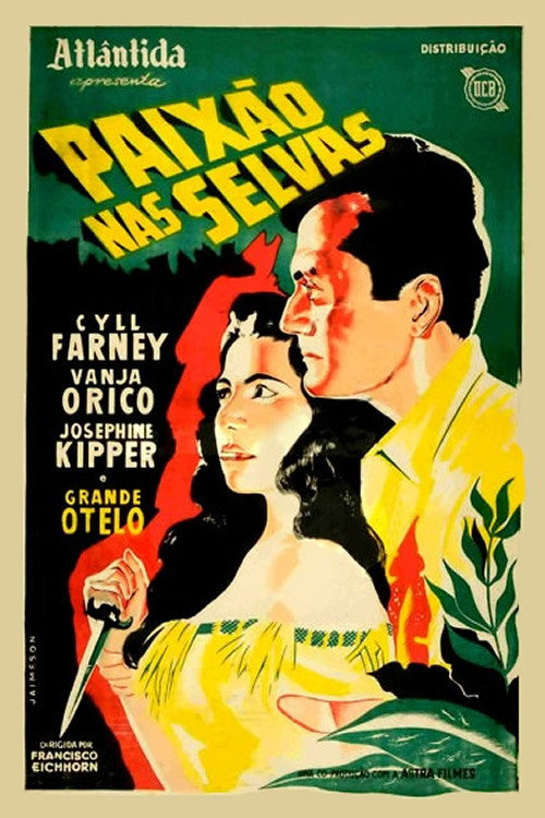 Movie poster for Paixão nas Selvas (1954)