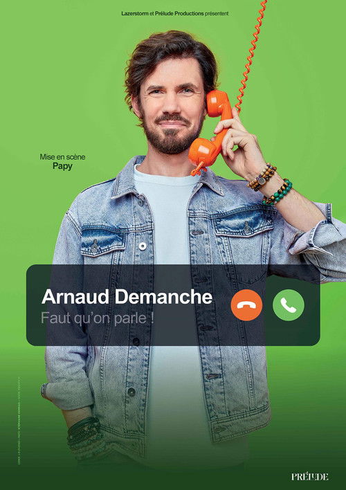Movie poster for Arnaud Demanche : Faut qu'on parle ! (2026)