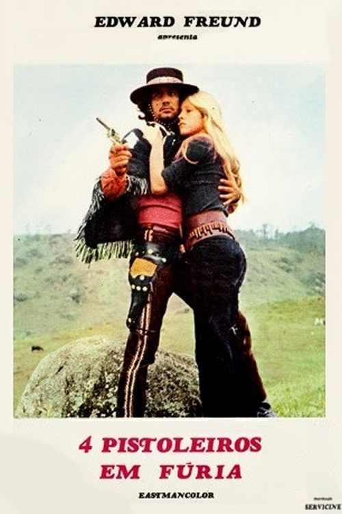 Movie poster for Quatro Pistoleiros em Fúria (1972)