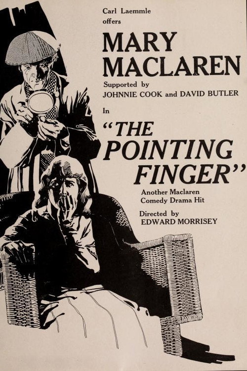 Movie poster for The Pointing Finger (1919)