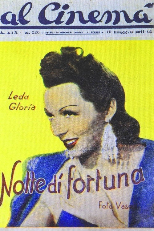 Movie poster for Notte di fortuna (1941)
