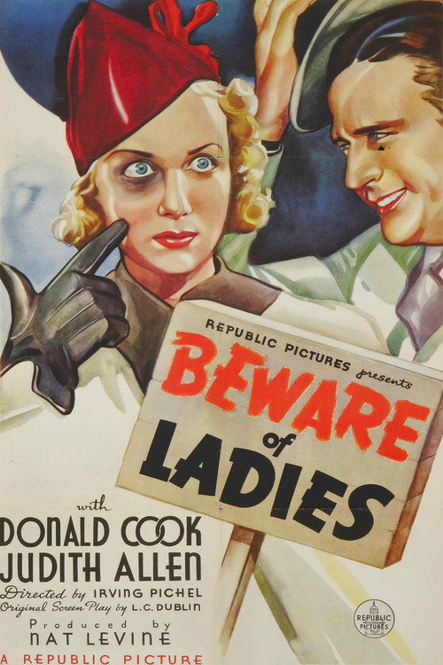 Movie poster for Beware Of Ladies (1936)
