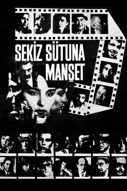 Series poster for Sekiz Sütuna Manşet (1982)