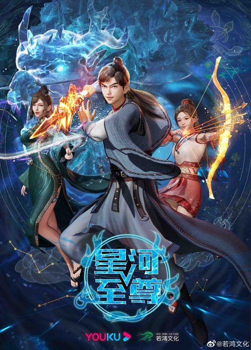 Series poster for Supreme Lord of Galaxy (2021)
