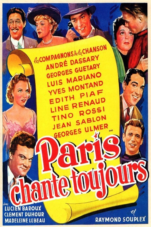 Movie poster for Paris Still Sings! (1951)