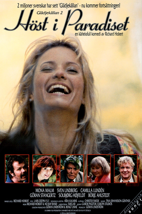 Movie poster for Höst i paradiset (1995)